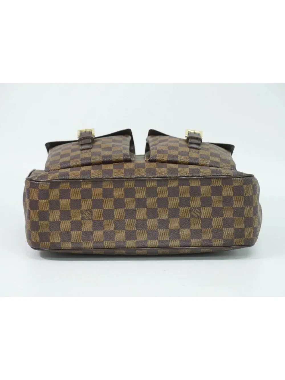 Louis Vuitton LV Uzes Damier Ebene Tote Brown